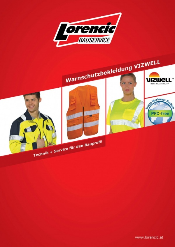 Katalog Spezial Warnschutzbekleidung VIZWELL
