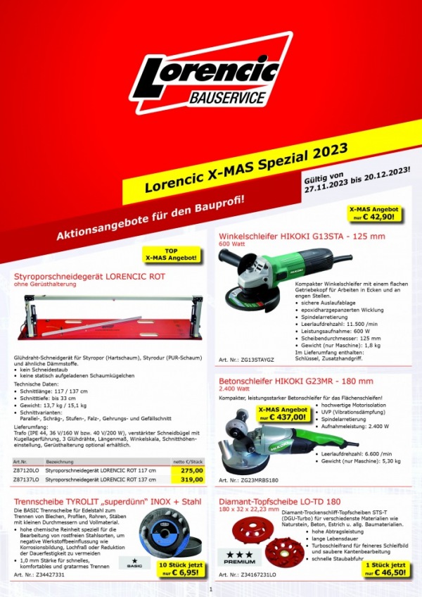 Lorencic X-MAS Spezial 2023